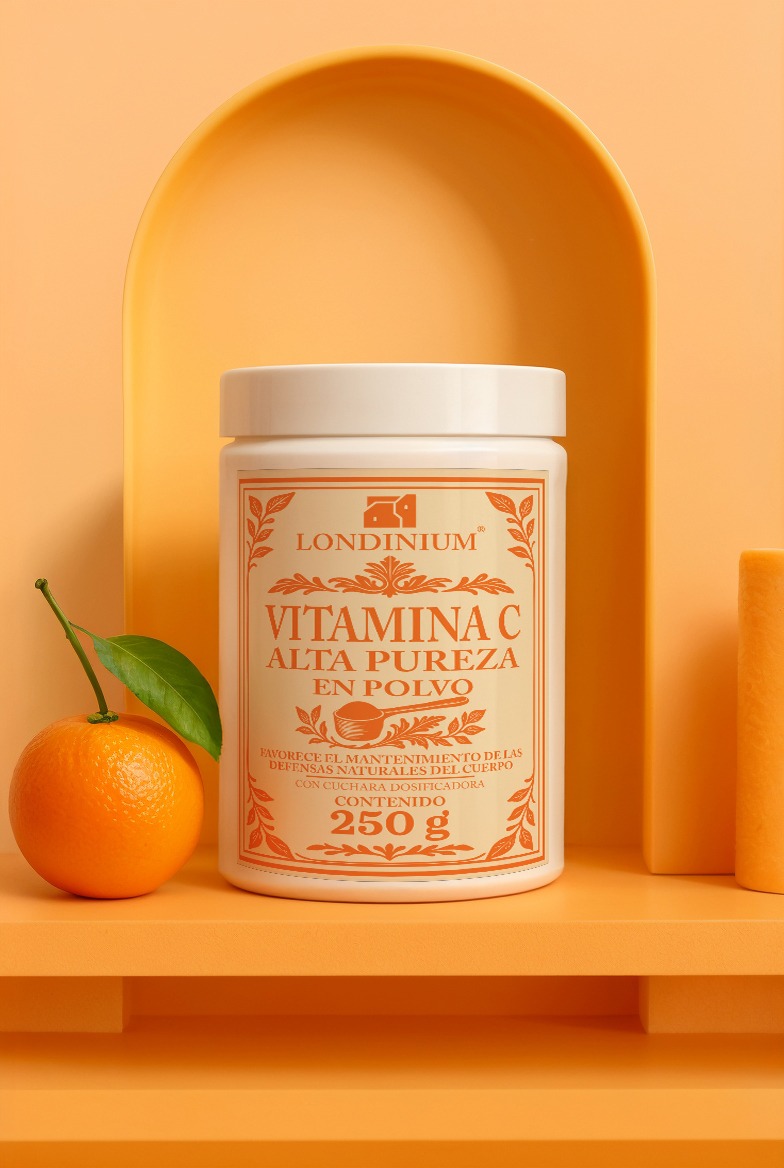 imagen de un frasco de Londinium Vitamina C